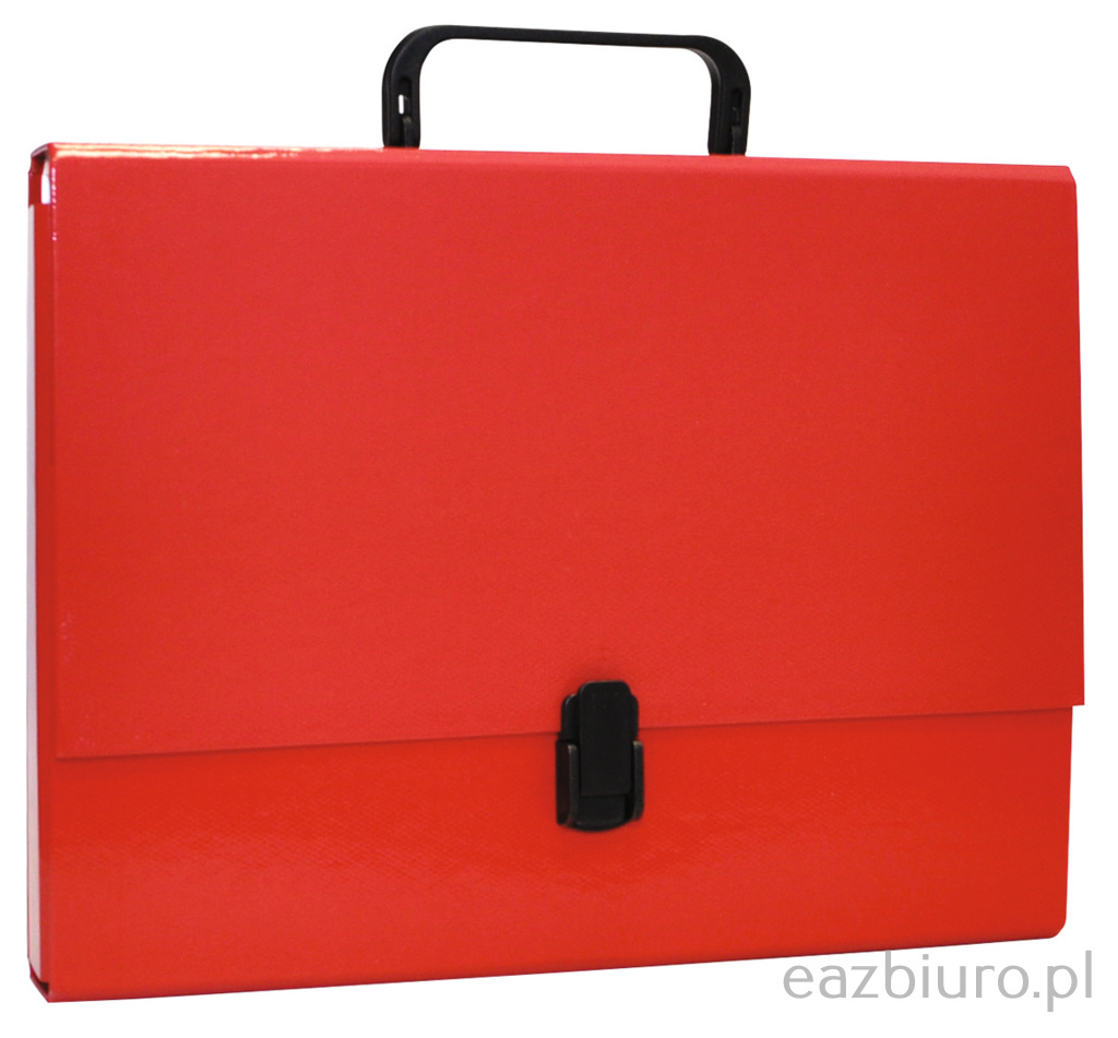 Teczka-pudełko z rączką Office Products pp A4 5 cm czerwona | eazbiuro.pl | Zamów już dziś!