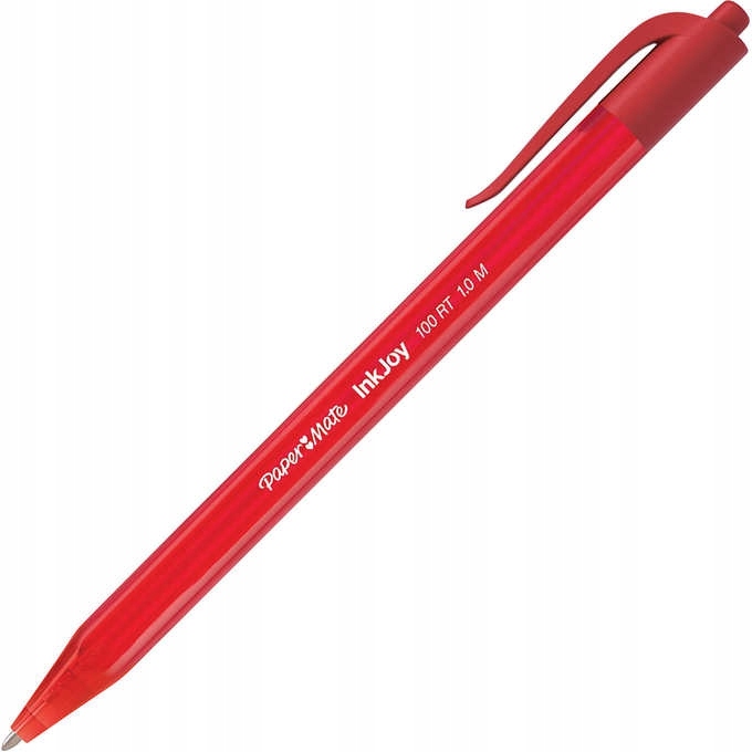 Długopis papermate inkjoy 100rt czerwony