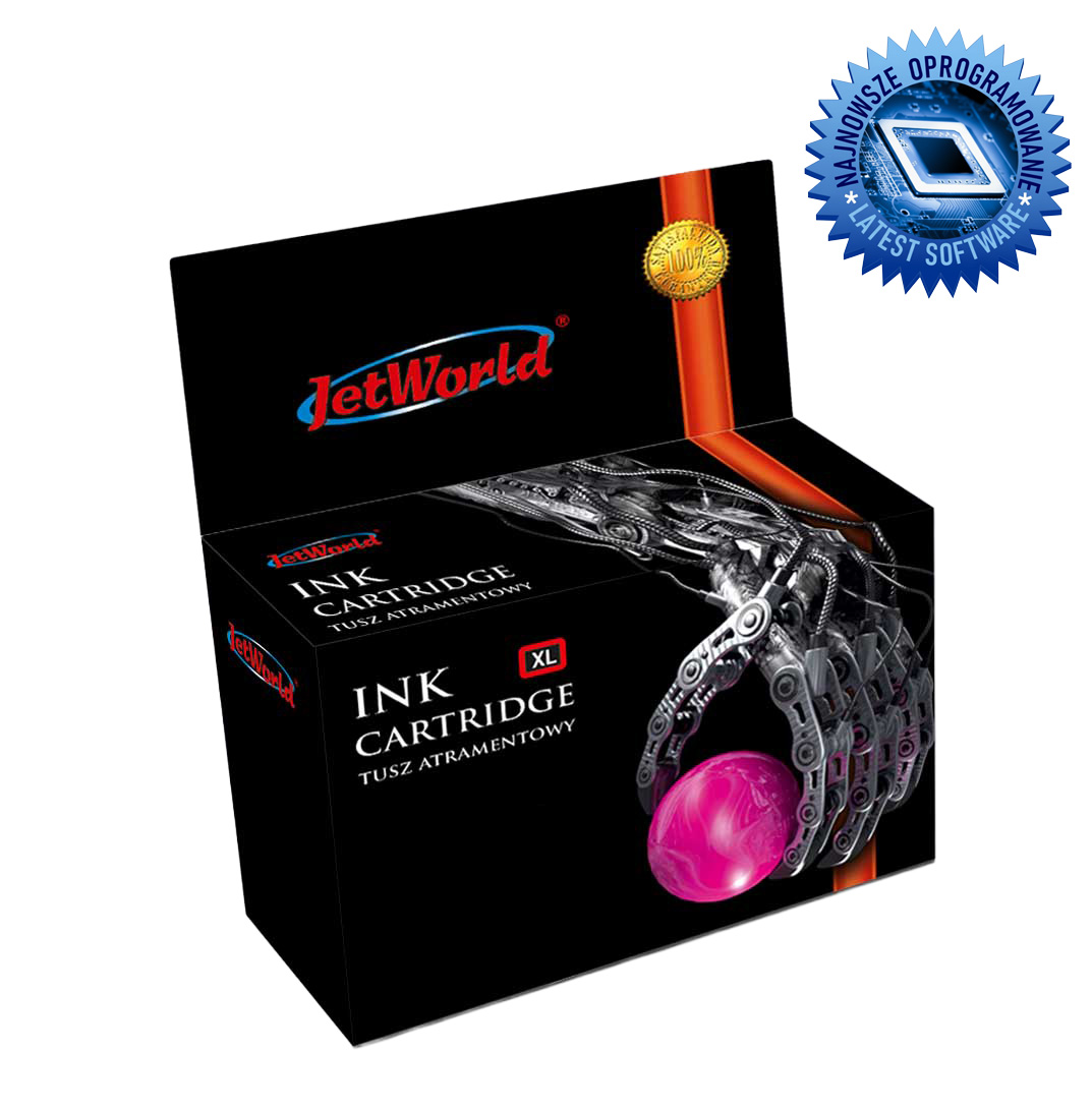 Tusz Jetworld magenta HP 912xl zamiennik refabrykowany 3yl82ae