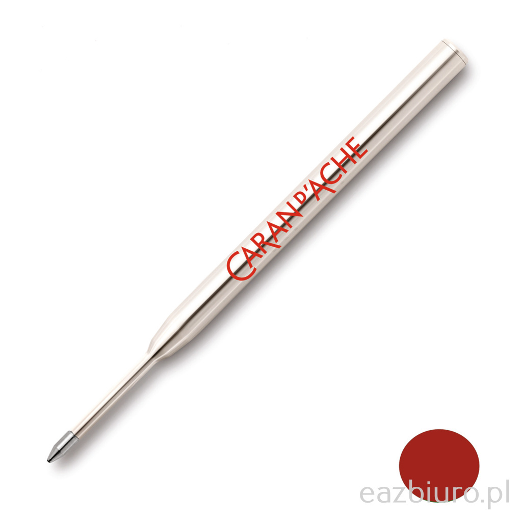 Wkład Caran d'ache goliath, do długopisu 849, f, czerwony