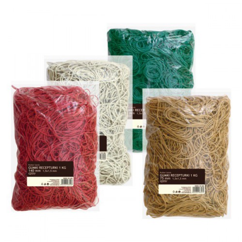 Gumka recepturka Grand 1 kg średnica 40 mm (długość 7 cm) | eazbiuro.pl | Zamów błyskawicznie!