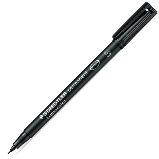 Foliopis lumocolor s wodoodporny czarny Staedtler