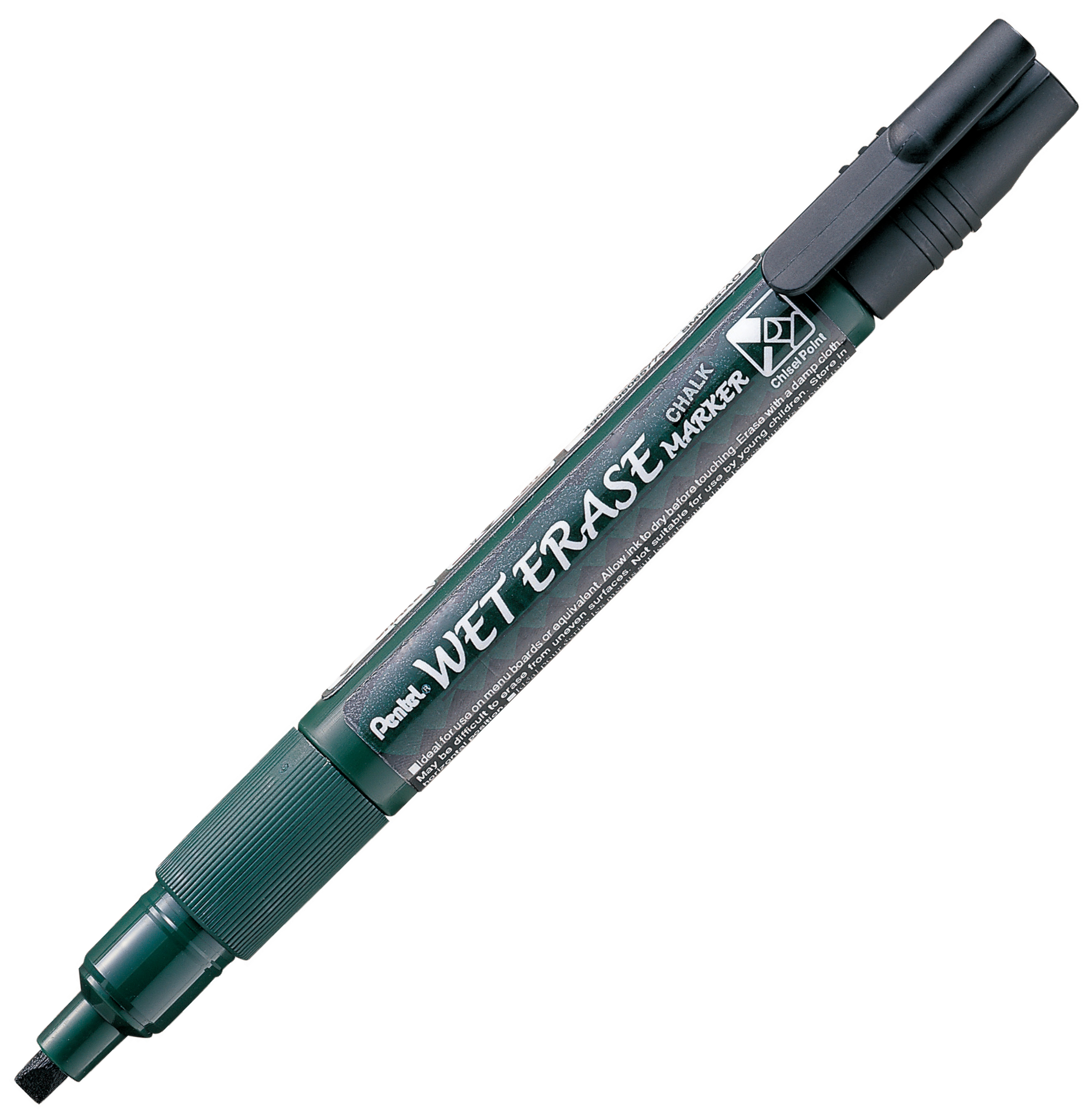 Marker kredowy Pentel smw26 czarny | eazbiuro.pl | Sprawdź cenę!