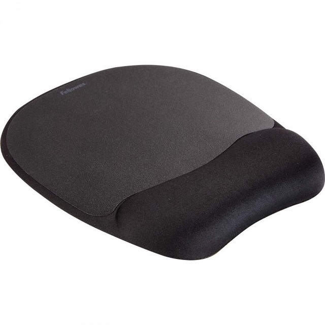 Podkładka pod mysz i nadgarstek memory foam czarna Podkładka pod mysz i nadgarstek memory foam czarna