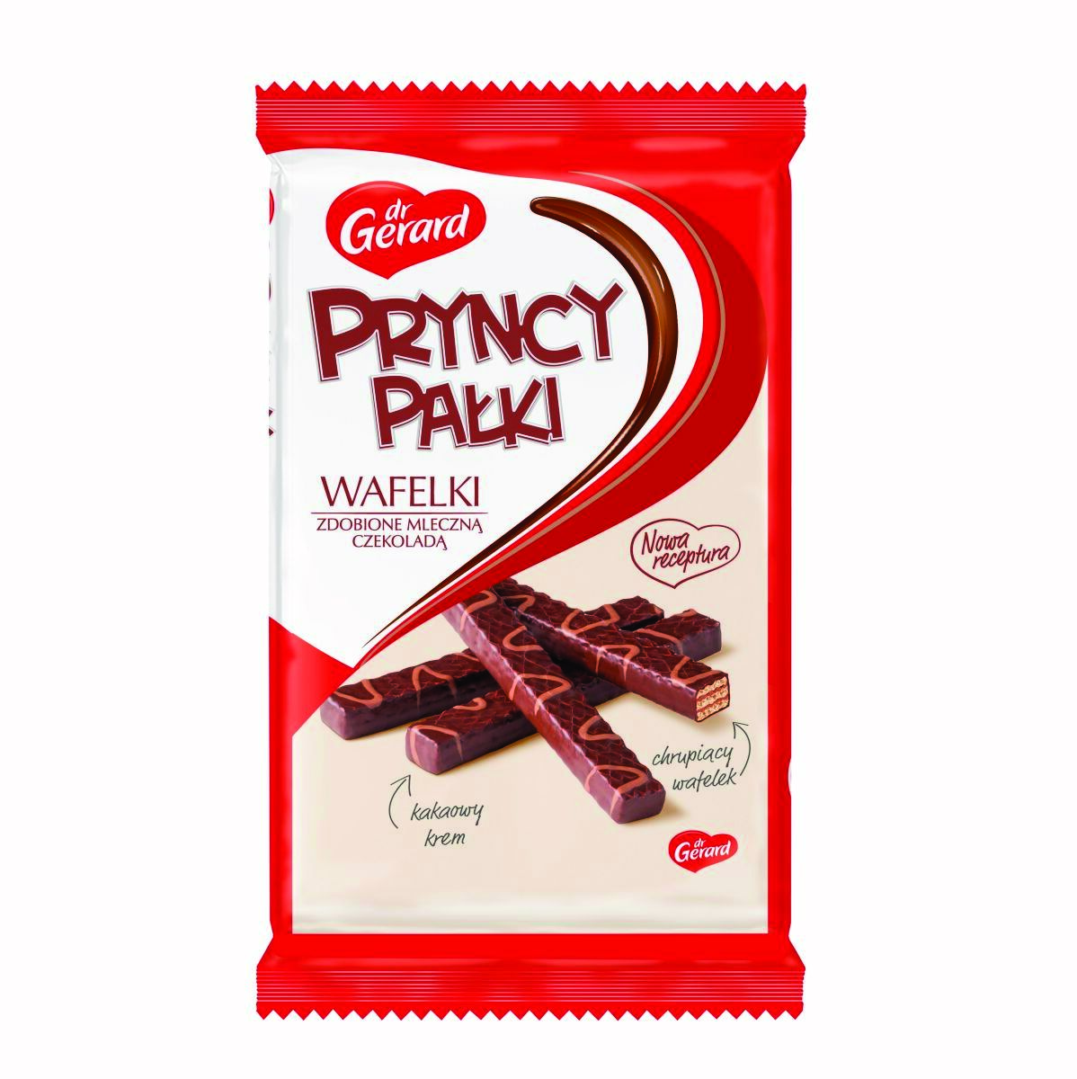 Wafle w czekoladzie pryncypałki dr.gerard, 200g