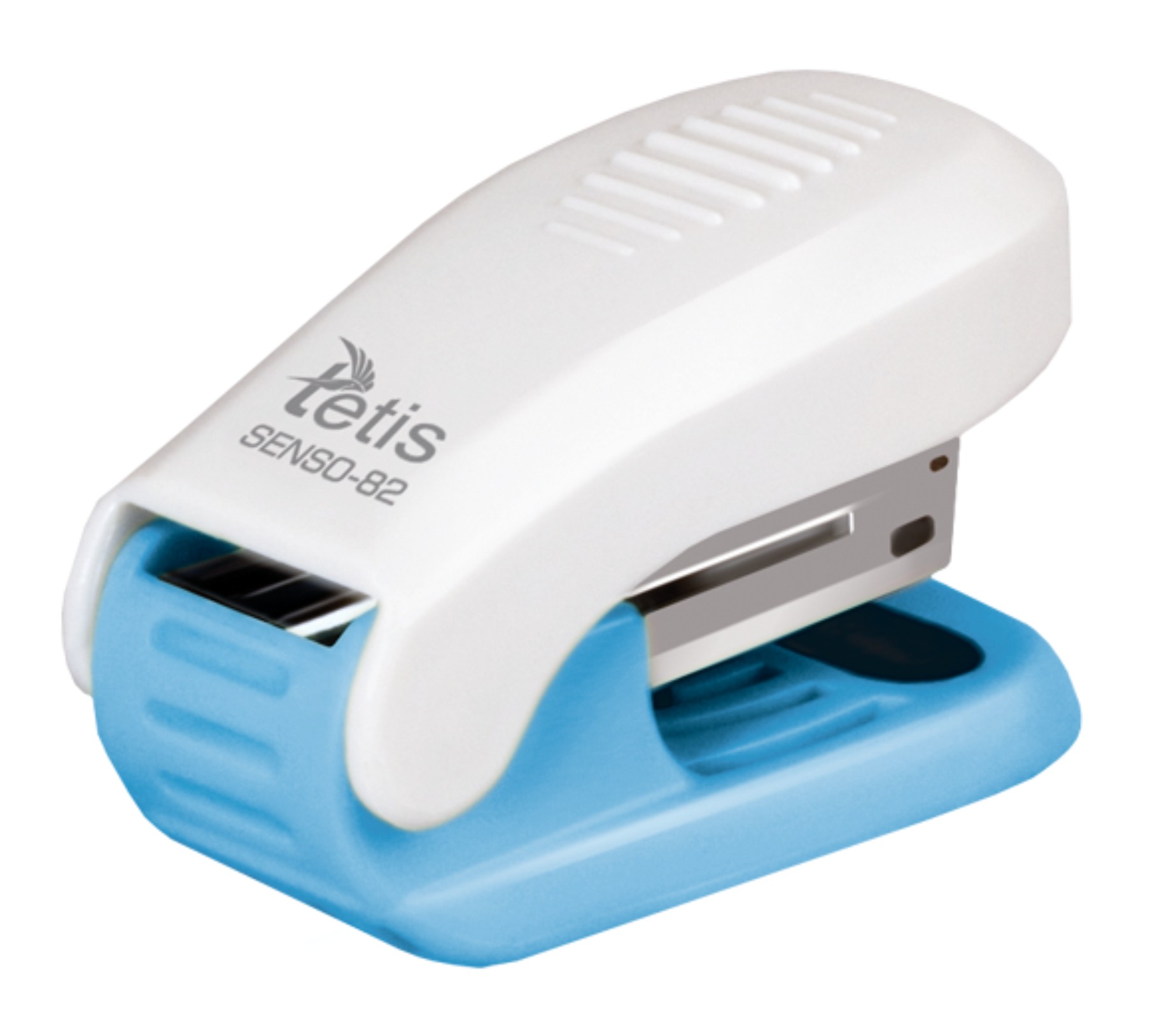 Zszywacz senso metalowy mini 40 82 biało-niebieski | eazbiuro.pl | Kup sprytnie!
