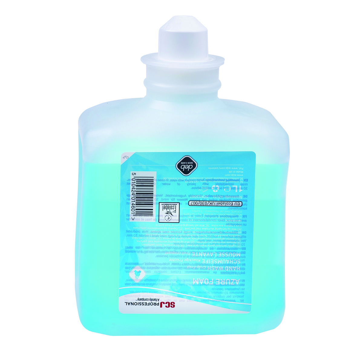 Mydło w pianie deb, azure, zapas do dozownika deb, 1000ml