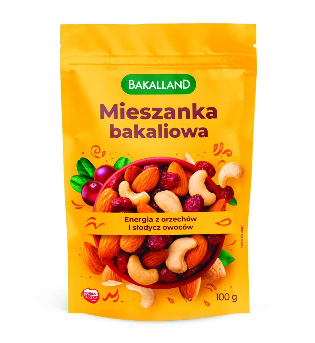 Mieszanka bakaliowa, Bakalland, 100g