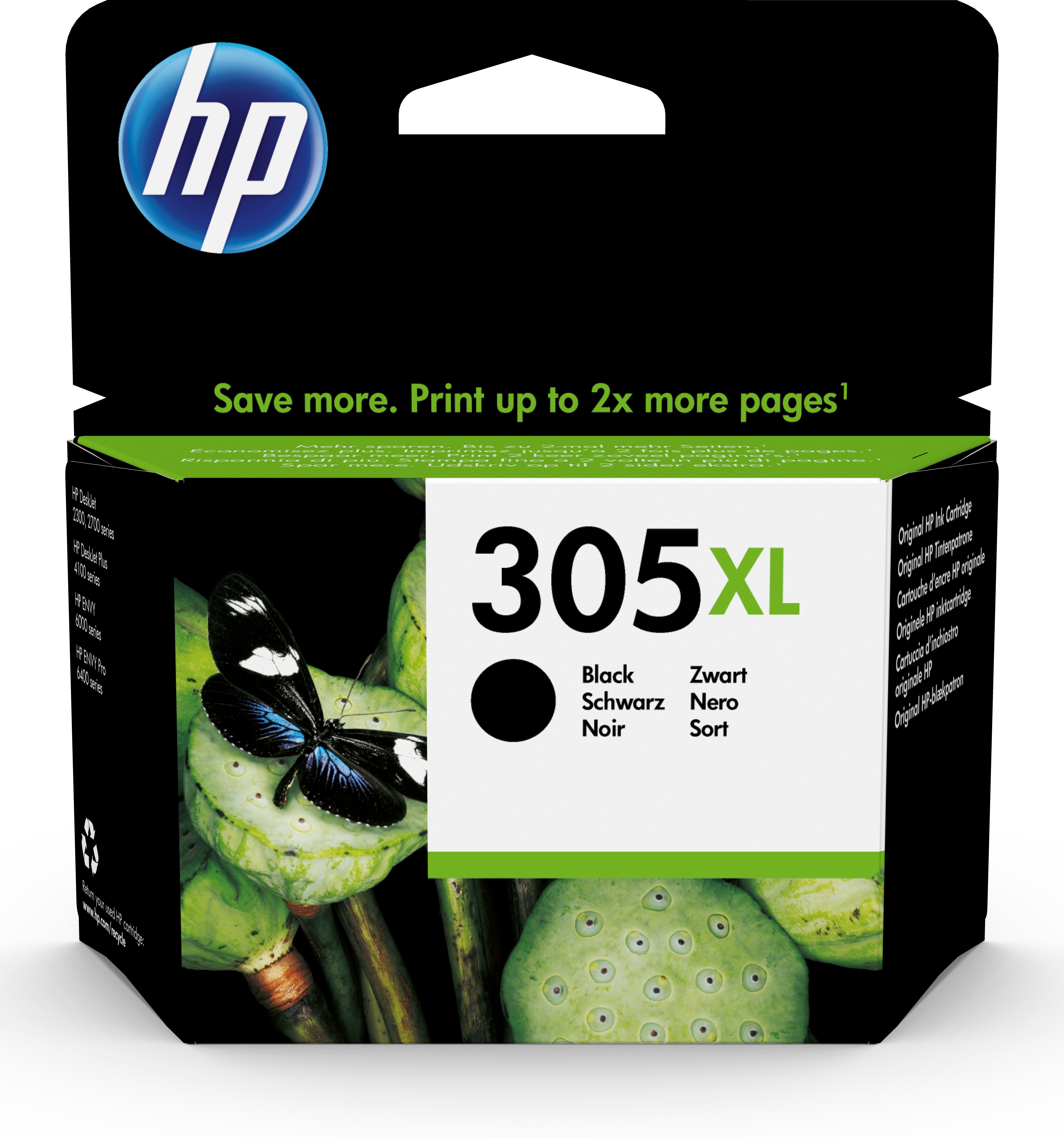 Cartrige HP 305xl czarny oryginal 3ym62ae