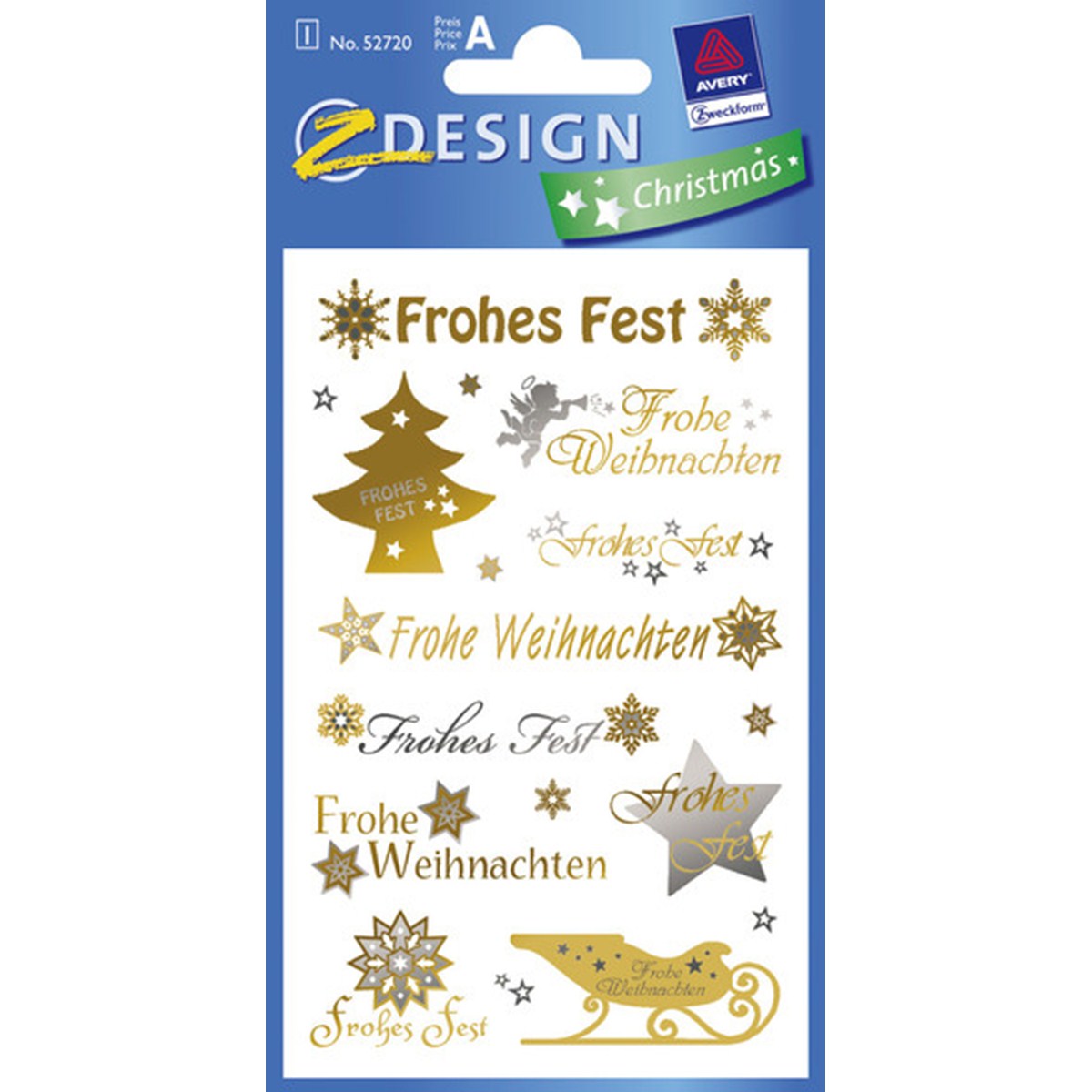 Naklejki foliowe - napisy niemieckie avery z-design | eazbiuro.pl | Nie przegap!