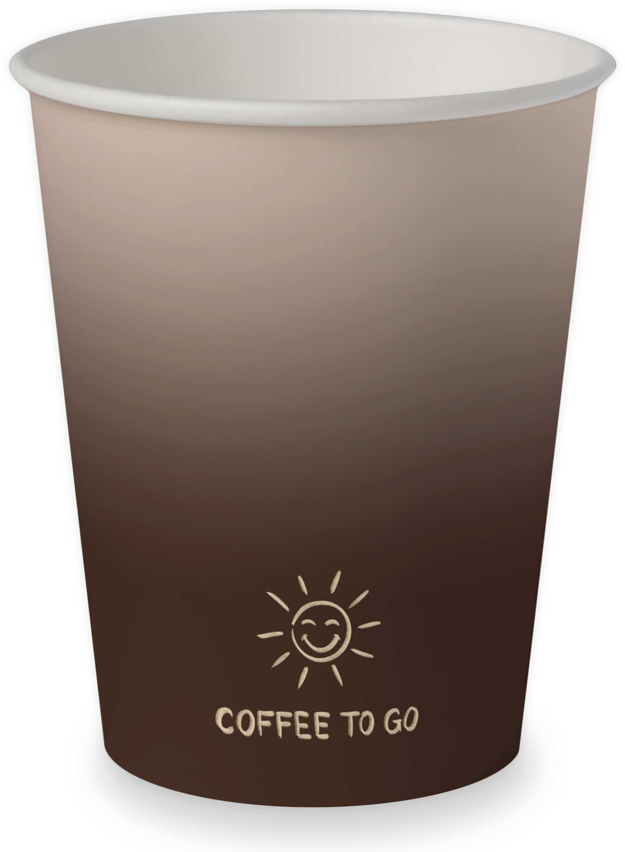 Kubek papierowy coffee to go Clarina 250ml SUP 50 szt.