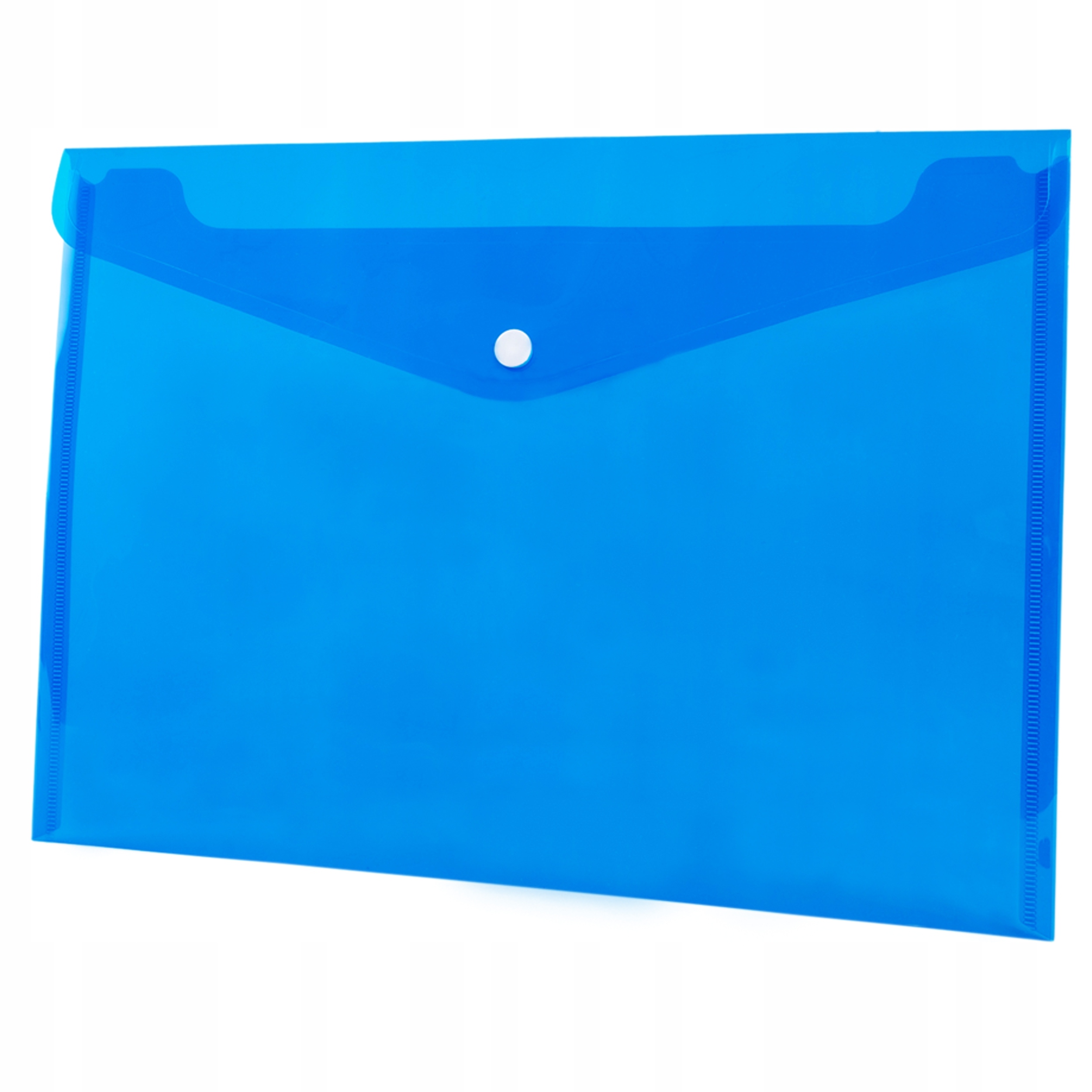 Koperta pp na zatrzask A4 niebieska Tetis | eazbiuro.pl | Zamów bezpiecznie!