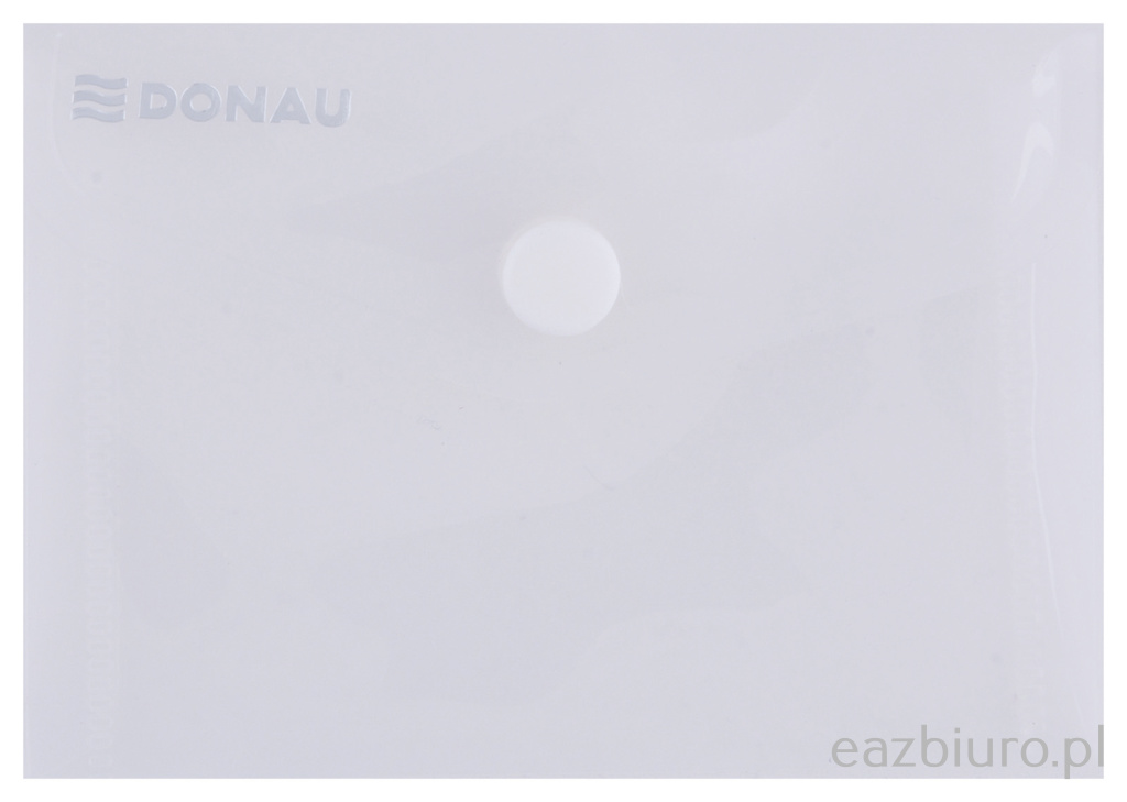 Teczka kopertowa Donau zatrzask, pp, A7, 180mikr., transparentna | eazbiuro.pl | Kup bez wahania!