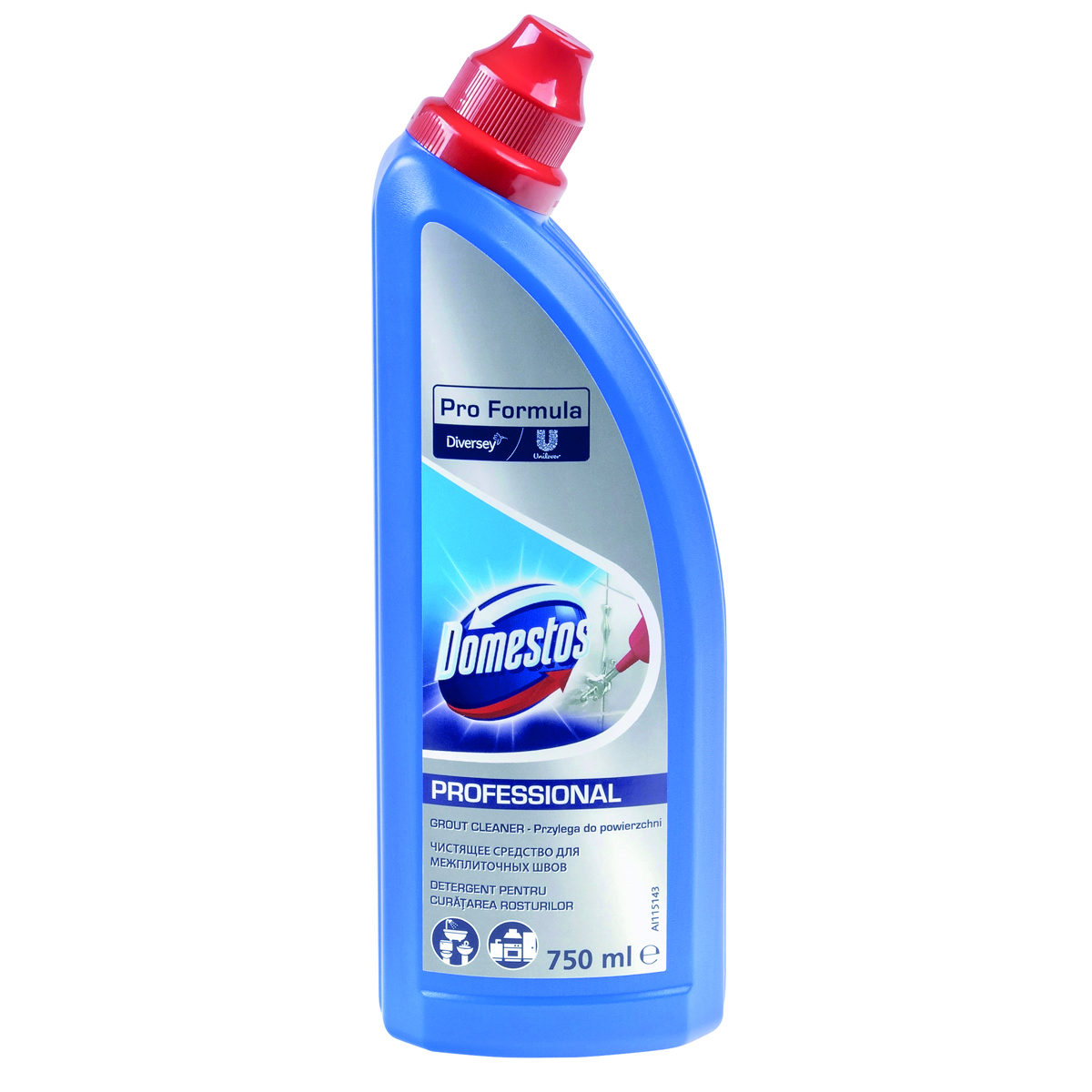 Żel do fug Domestos diversey, 750ml