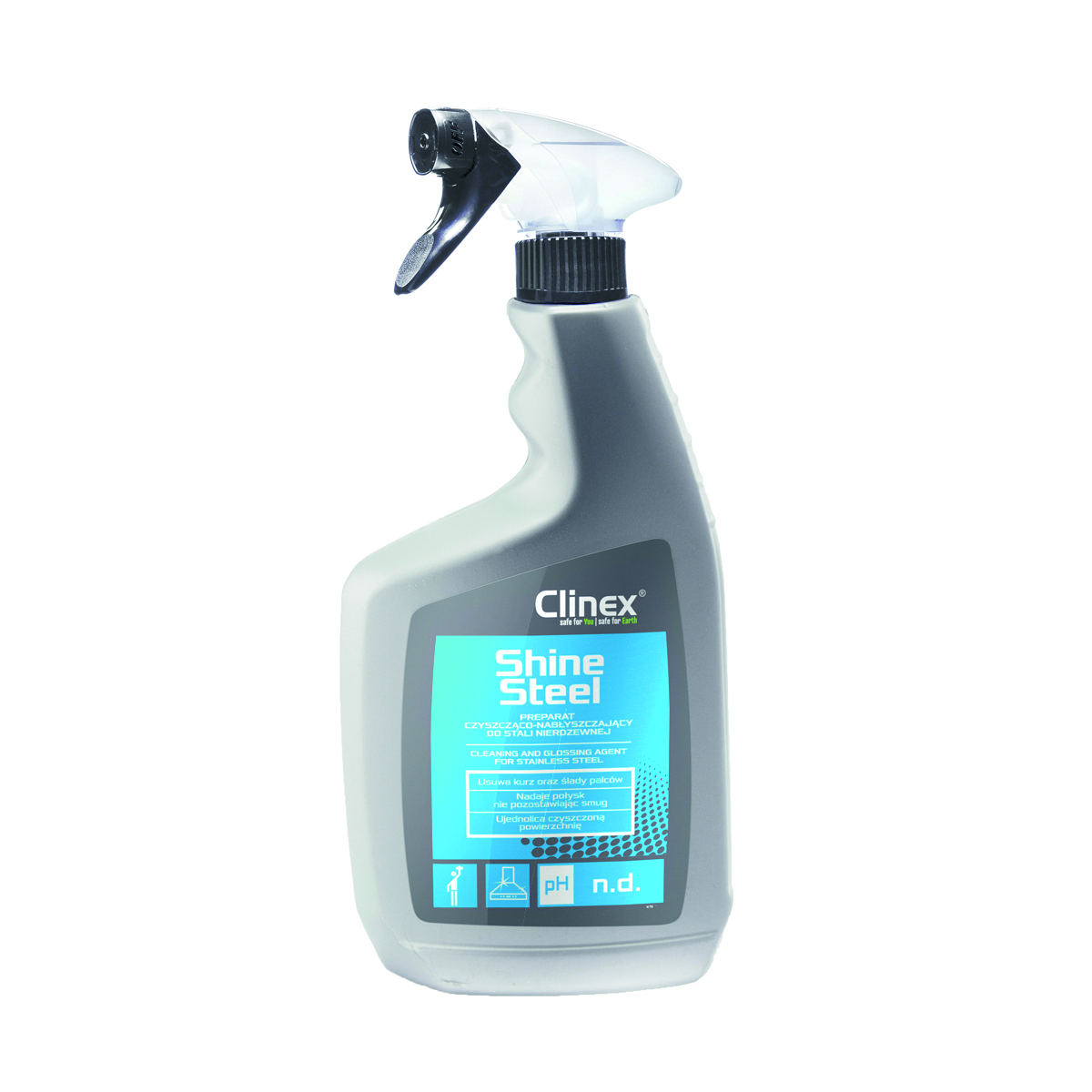 Clinex shine steel 77-628 do stali nierdzewnej 650ml