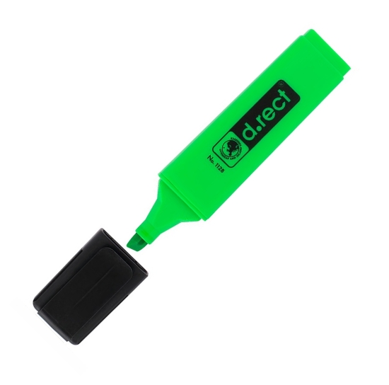 Zakreślacz 1128 zielony d.rect
