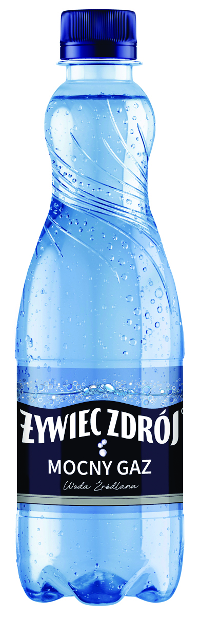 Woda źródlana Żywiec Zdrój gazowana 0,5l - kaucja