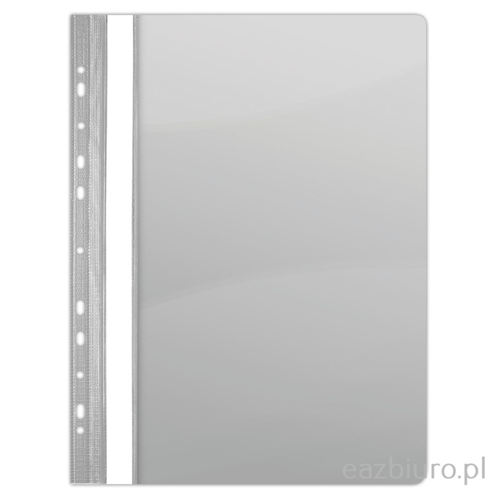 Skoroszyt Donau, pvc, A4, twardy, 150 160mikr., wpinany, szary | eazbiuro.pl | Kup z dostawą!