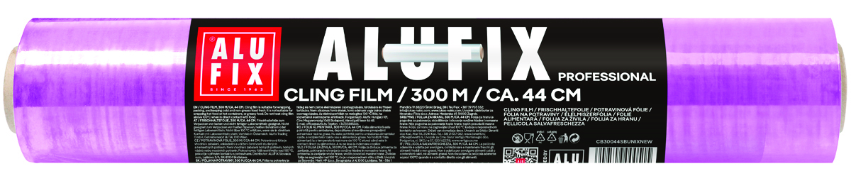 Folia spożywcza ALUFIX Foli-Fix, PVC, 44cmx300m