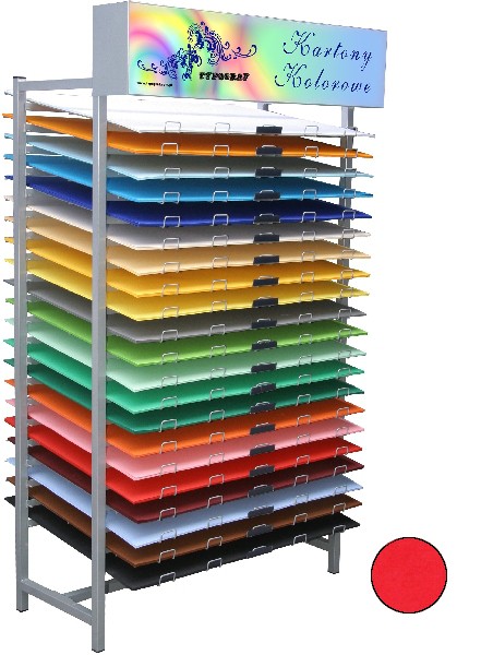 Karton 230 g 50x70 czerwony Typograf | eazbiuro.pl | Kup od razu!