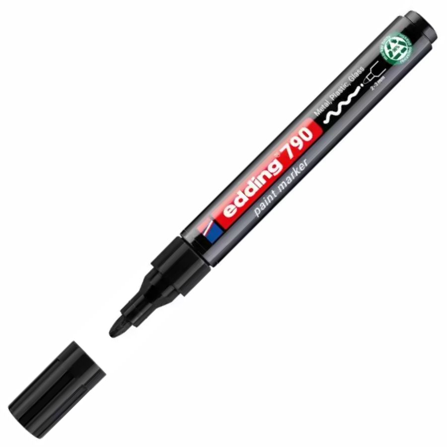 Marker olejowy E-790 Edding czarny
