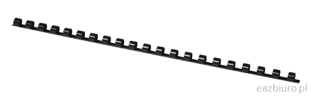 Grzbiety do bindowania Office Products, A4, 8mm (45 kartek), 100 sztuk, czarne Grzbiety do bindowania Office Products, A4, 8mm (45 kartek), 100 sztuk, czarne