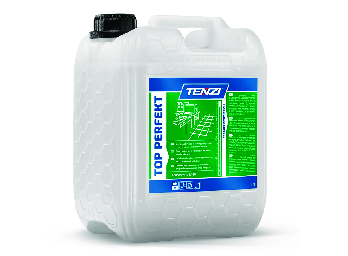 Środek odtłuszczająco-myjący do powierzchni twardych Tenzi Top Perfekt atest PZH 5l