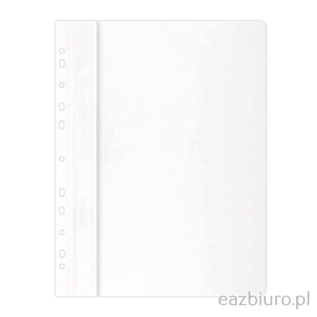 Skoroszyt Office Products, pp, A4, miękki, 100 170mikr., wpinany, biały | eazbiuro.pl | Działaj śmiało!