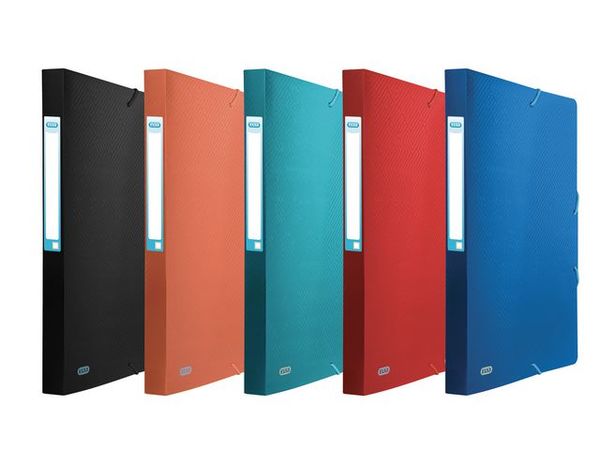 Teczka A4 szeroka pp Elba urban 25 mm mix kolorów zestaw 10 sztuk | eazbiuro.pl | Zamów rozsądnie!