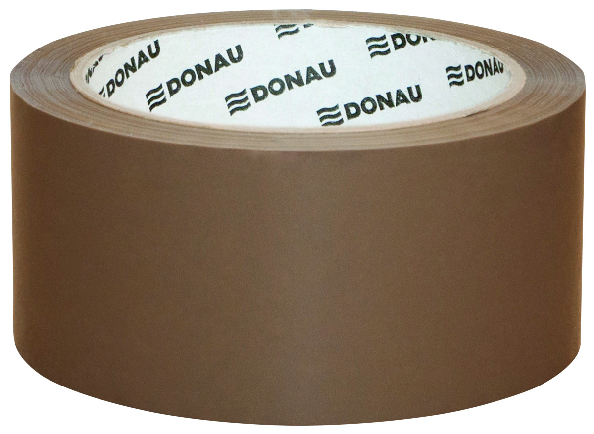 Taśma pakowa Donau hot-melt , 48mm, 66m, 50mikr., brązowa