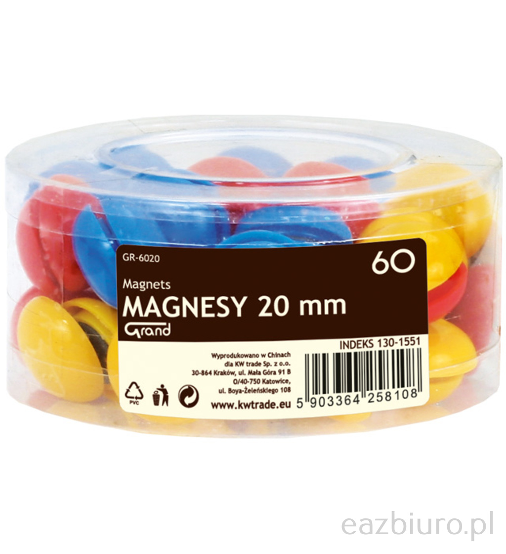 Magnesy cm-205/gr-6020-20 mm tuba a