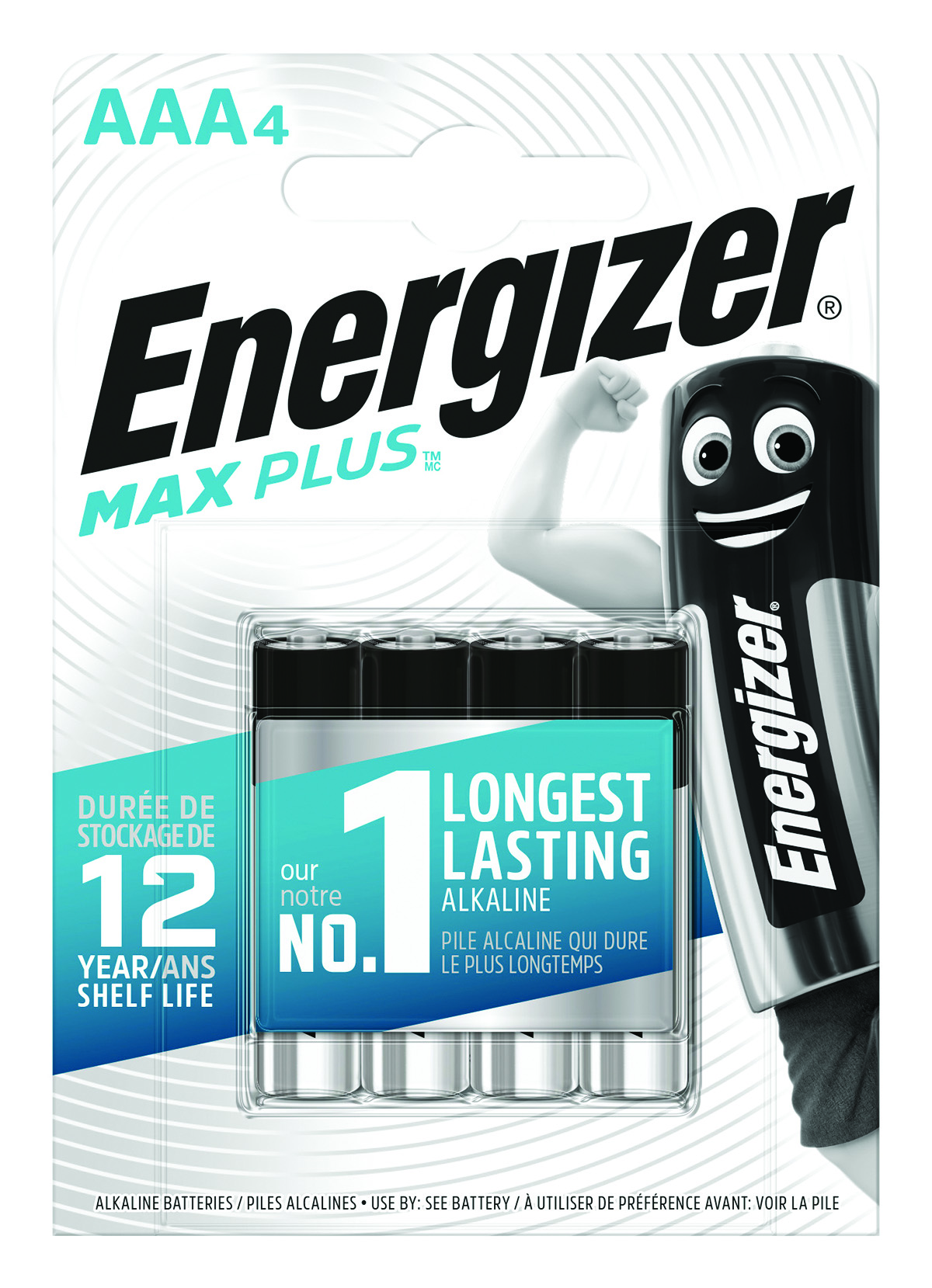Bateria r3 alkaliczna Energizer maxplus 4 sztuki