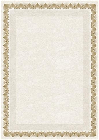 Dyplom Galeria Papieru A4 złote arkady zestaw 25 arkuszy | eazbiuro.pl | Kup wyjątkowo!