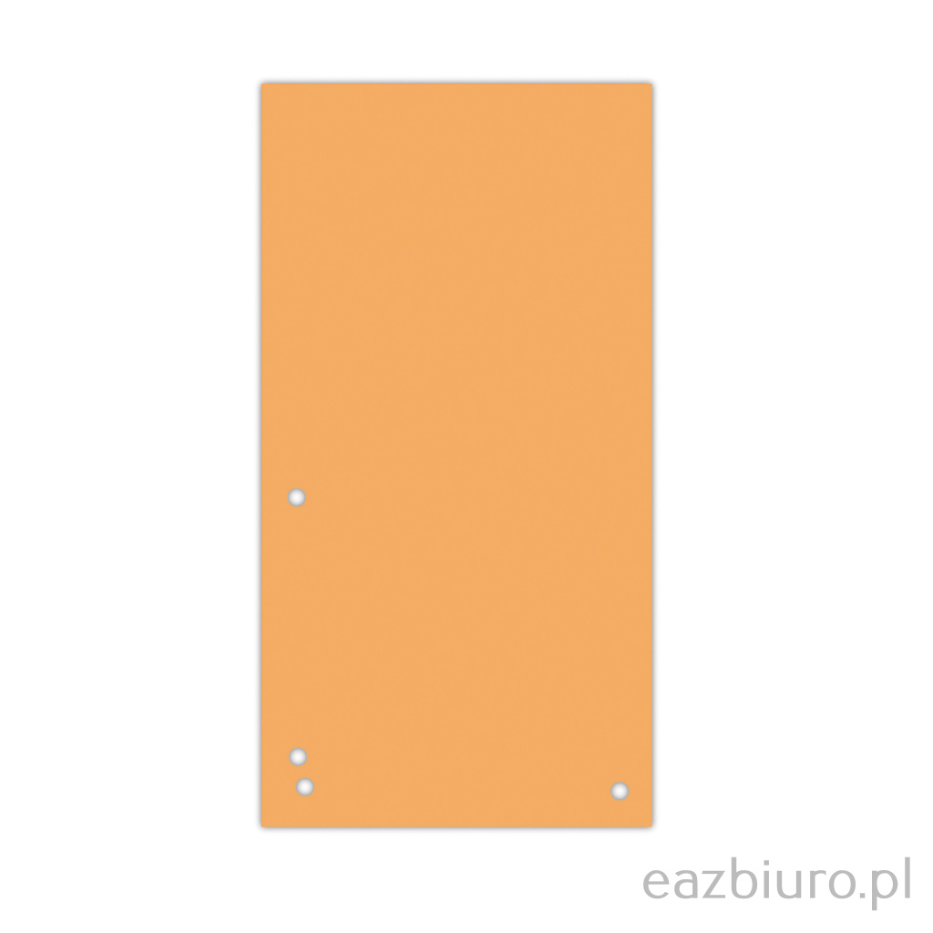 Przekładki do segregatora 1 3 A4 pomarańczowe | eazbiuro.pl | Kup wygodnie!