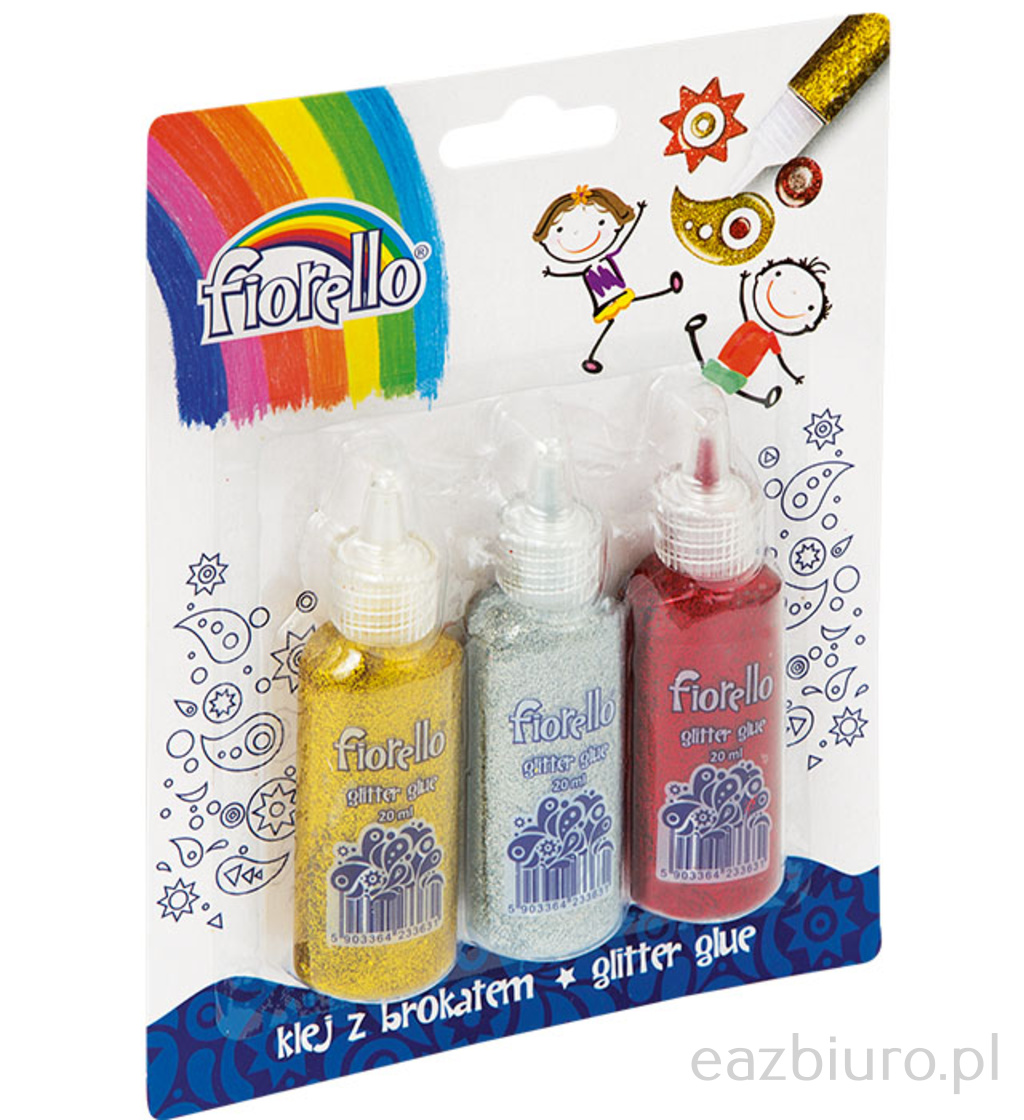 Klej brokatowy Fiorello gr-bk20 b3 | eazbiuro.pl | Sprawdź ofertę!