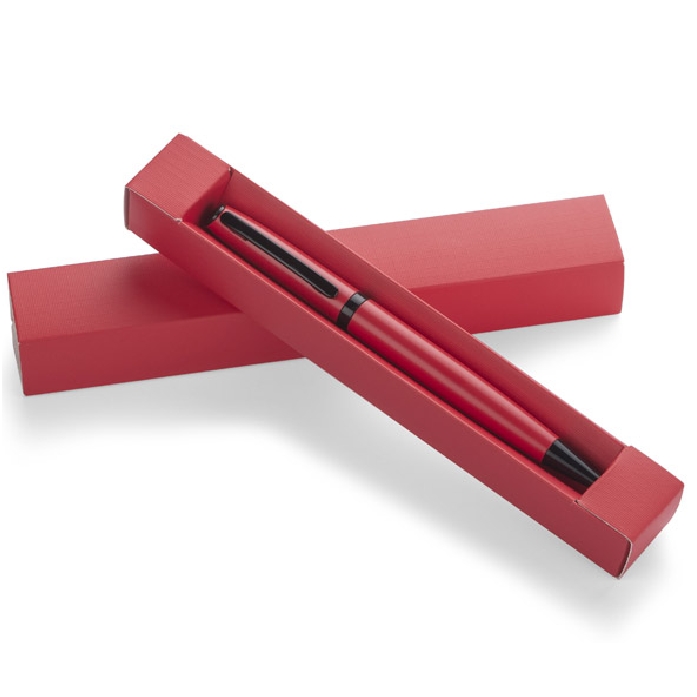 Długopis w etui rio czerwony + grawer