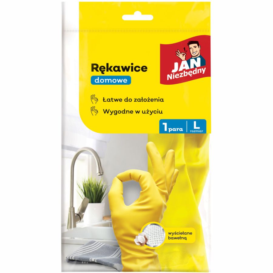 Rękawice domowe Jan Niezbędny rozmiar l