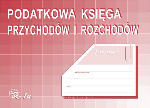 Druk podatkowa księga przychodów i rozchodów A4 | eazbiuro.pl | Działaj teraz!