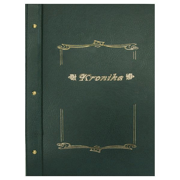 Kronika A4 pionowa nitowana zielona zestaw 100 arkuszy | eazbiuro.pl | Zamów teraz!