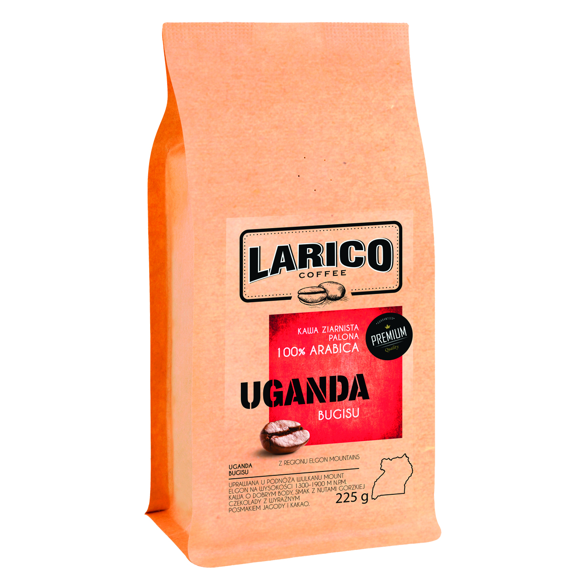 Kawa Larico uganda bugisu, ziarnista, 225g