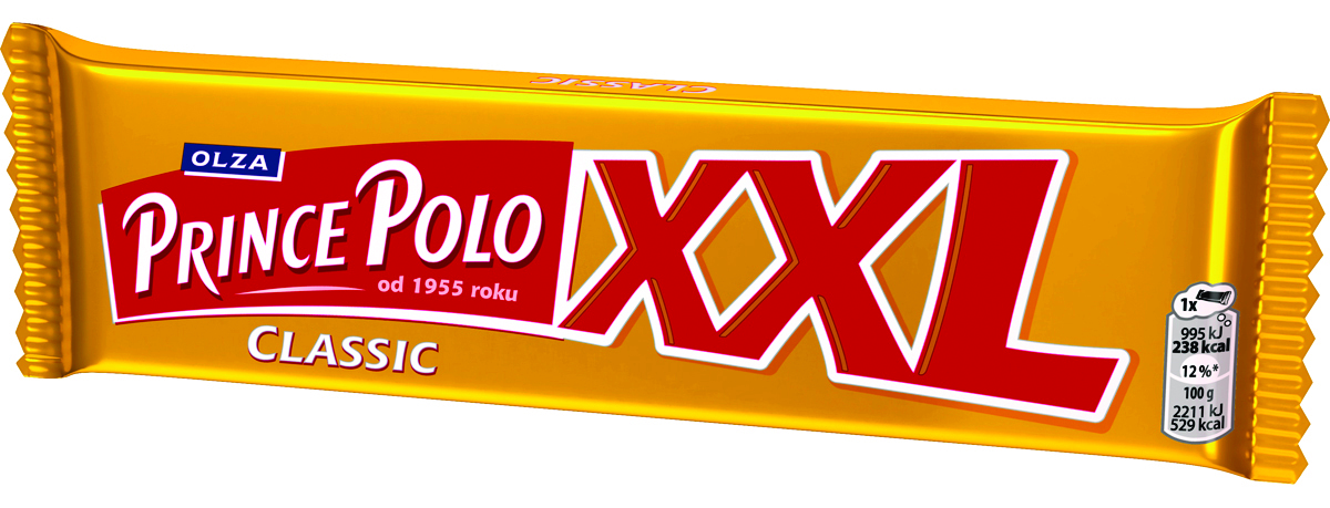 Wafel PRINCE POLO XXL, classic, 45g