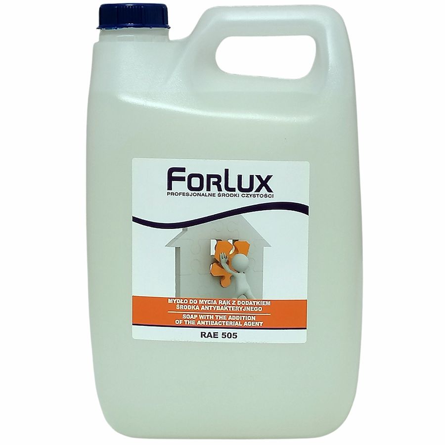 Forlux rae505 mydło w płynie z dodatkiem środka antybakteryjnego 5l Forlux rae505 mydło w płynie z dodatkiem środka antybakteryjnego 5l