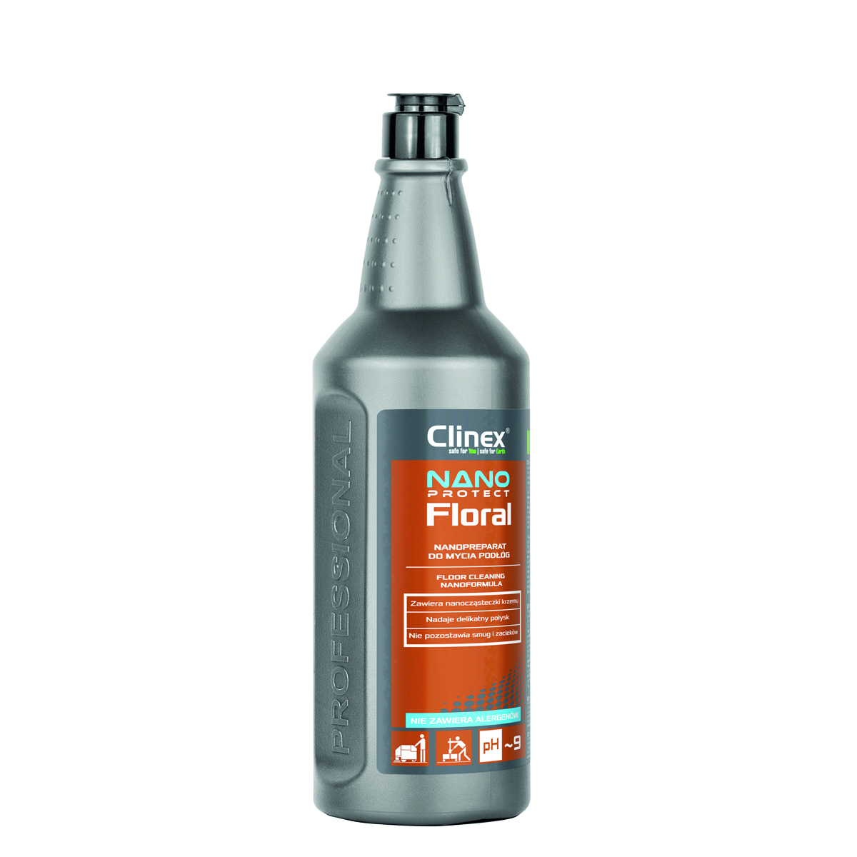 Clinex nano protect floral 77-333 do podłóg 1l Clinex nano protect floral 77-333 do podłóg 1l
