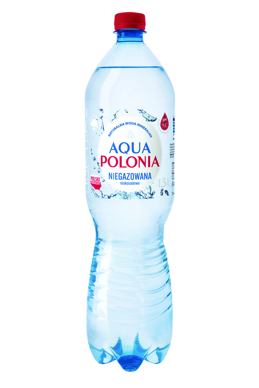 Woda mineralna aqua polonia, niegazowana, 1,5l (1 sztuka - minimum sprzedaży 6 sztuk)