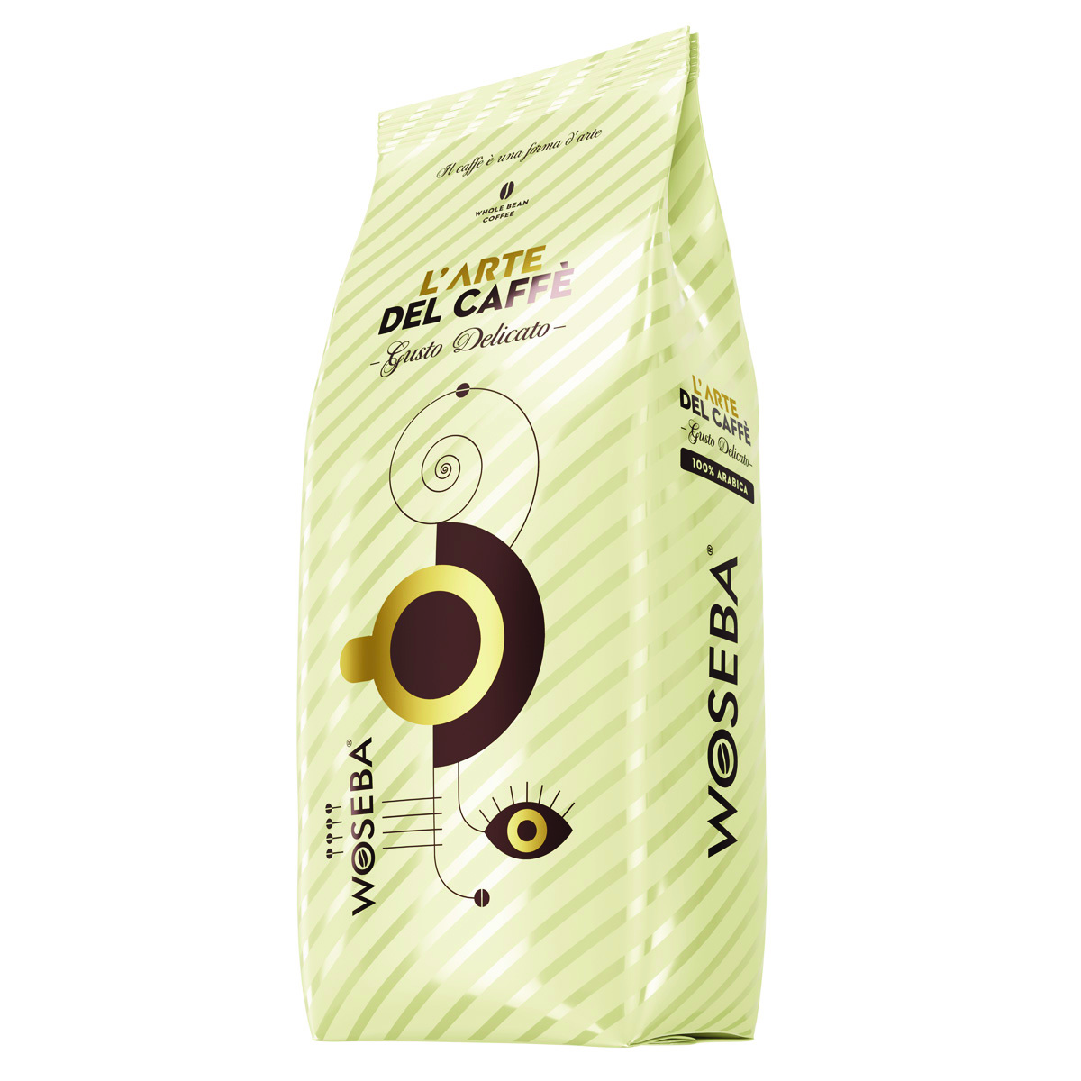 Kawa WOSEBA L’arte del caffe, Gusto Delicato, ziarnista, 500g Kawa WOSEBA L’arte del caffe, Gusto Delicato, ziarnista, 500g