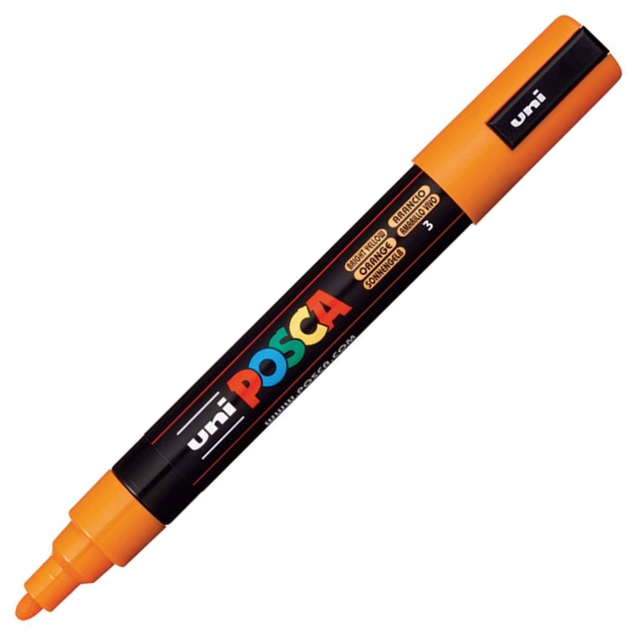Pc-5 m ciemno-żołty marker posca uni | eazbiuro.pl | Kup bez wahania!