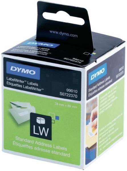Etykieta Dymo 89x28 mm 99010 s0722370