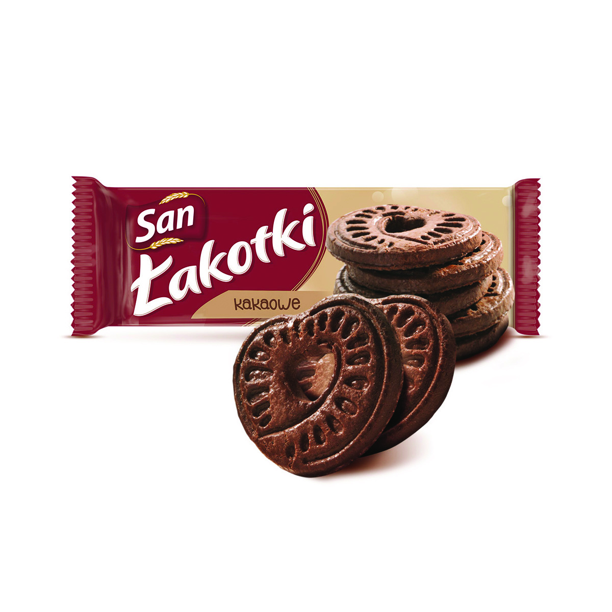 Ciasteczka łakotki kakaowe 168g
