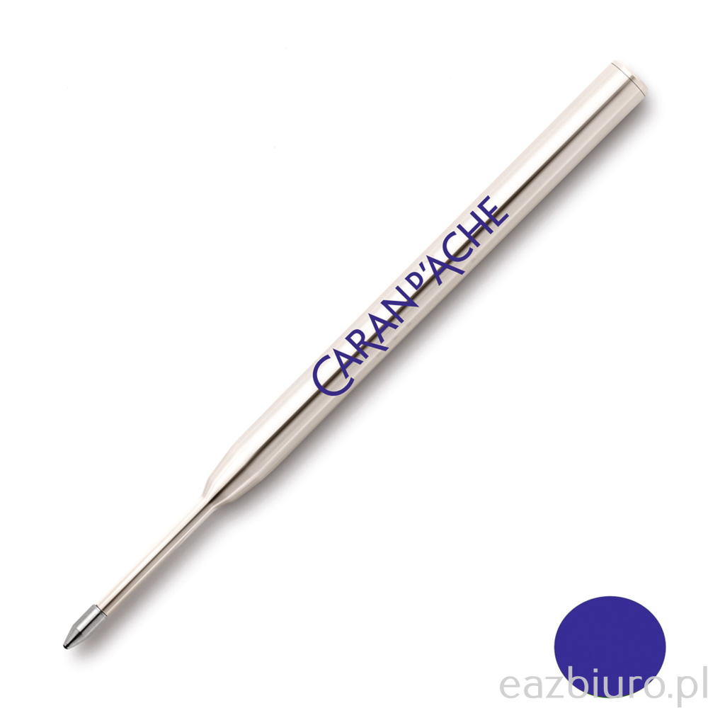 Wkład Caran d'ache goliath, do długopisu 849, l, niebieski