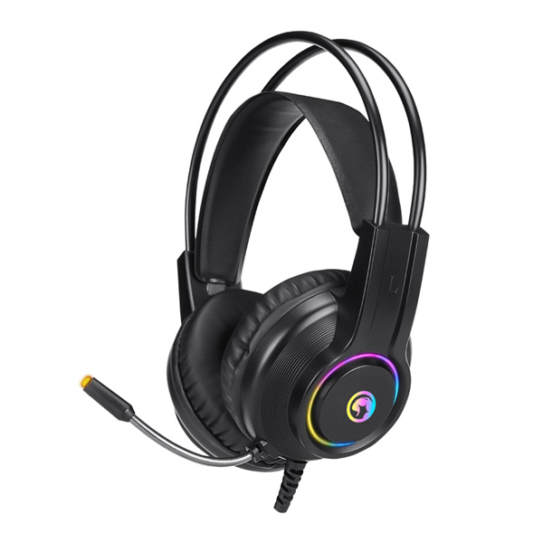 Słuchawki z mikrofonem Marvo hg8935, regulacja głośności, podświetlonie, usb